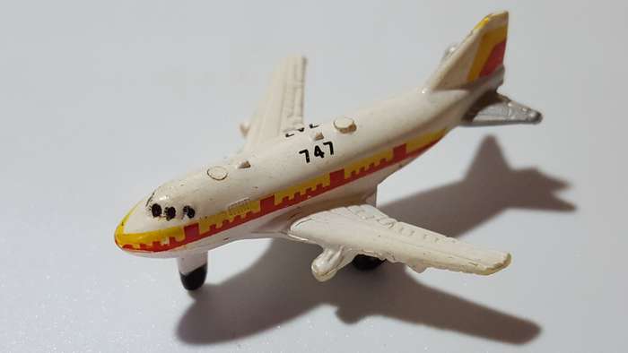Micro Machines 1987 Galoob Boeing 747 Plane