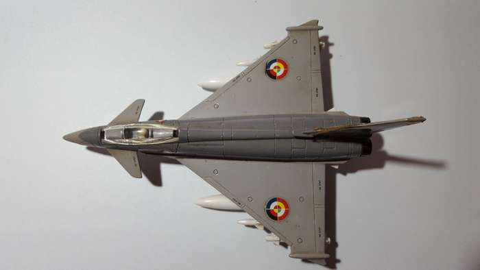 ERTL Force One EFA Eurofighter Typhoon Jet (1989)