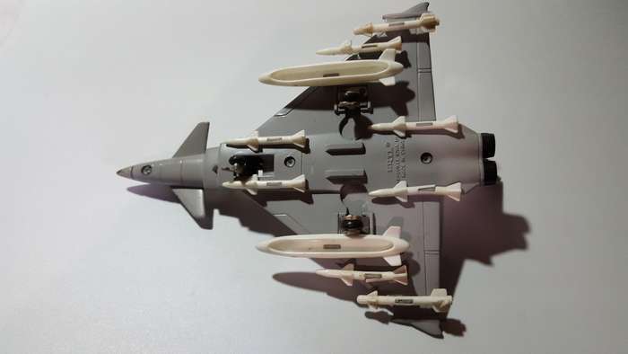 ERTL Force One EFA Eurofighter Typhoon Jet (1989)