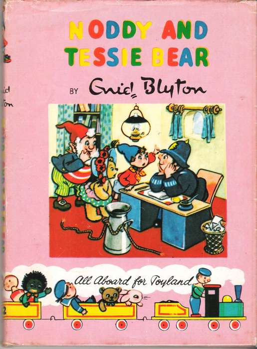 NODDY AND TESSIE BEAR by Enid Blyton - Noddy Book 12 (1961) [Hardcover]