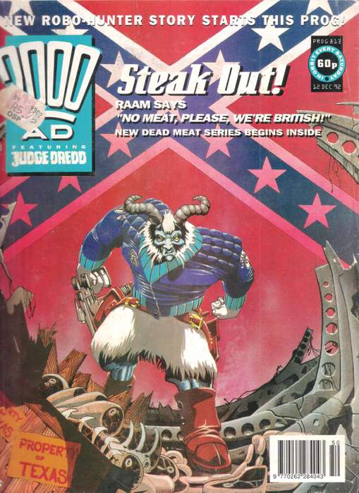 2000AD Featuring Judge Dredd (Prog # 813) [12 Dec 92]