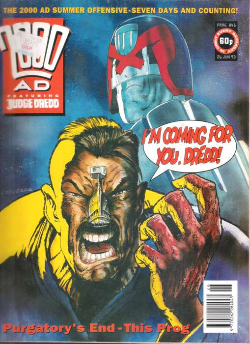 2000AD Featuring Judge Dredd (Prog # 841) [26 Jun 93]