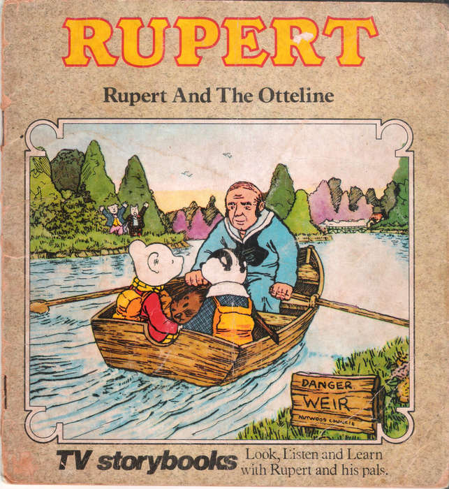 Rupert and the Otteline - TV storybooks (1976) [Paperback]