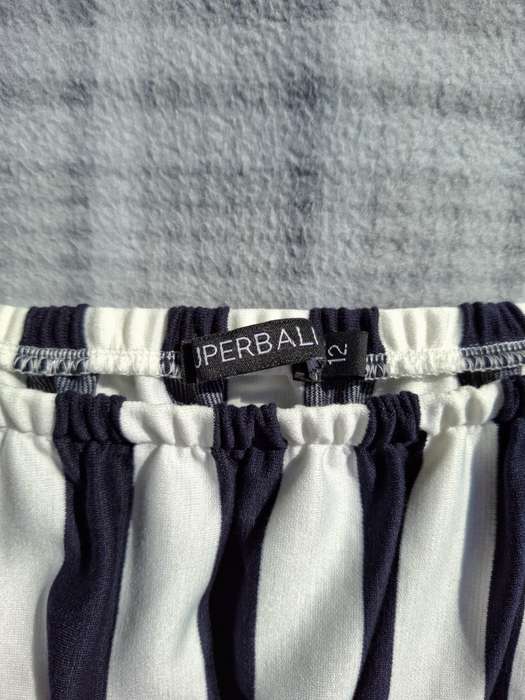 Superbalist Navy & White Striped Romper