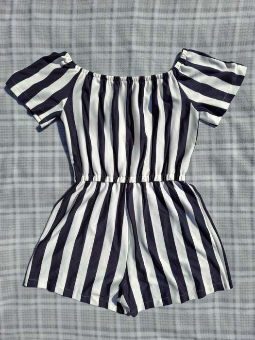 Superbalist Navy & White Striped Romper