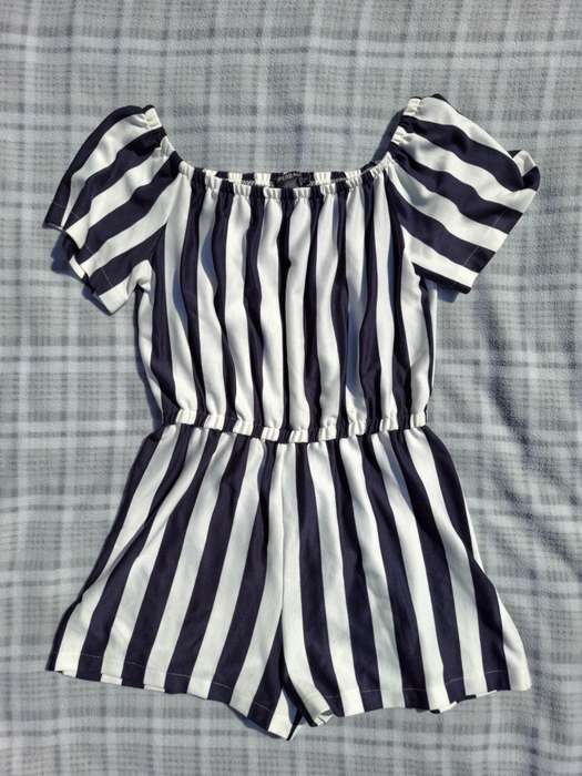Superbalist Navy & White Striped Romper