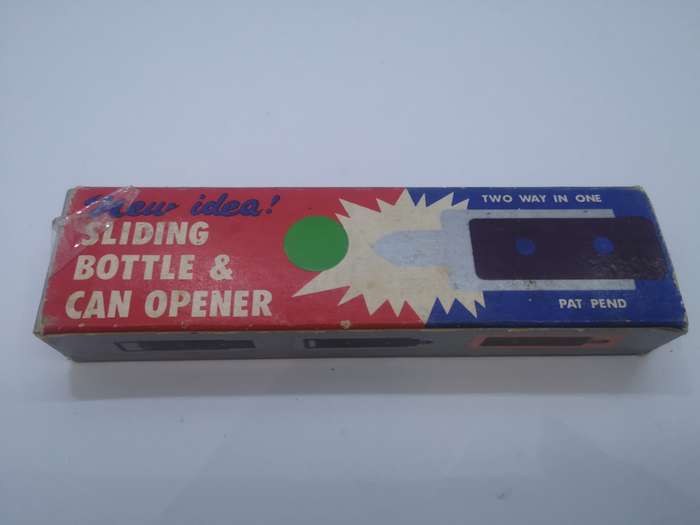 Sliding bottle/can opener