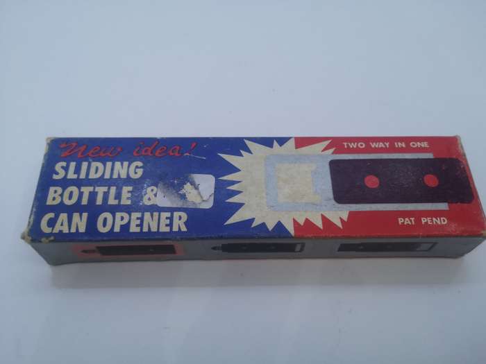 Sliding bottle/can opener