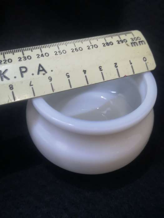Milk glass bowl - small