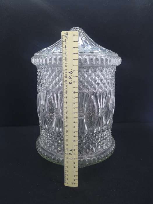 Huge glass light cover