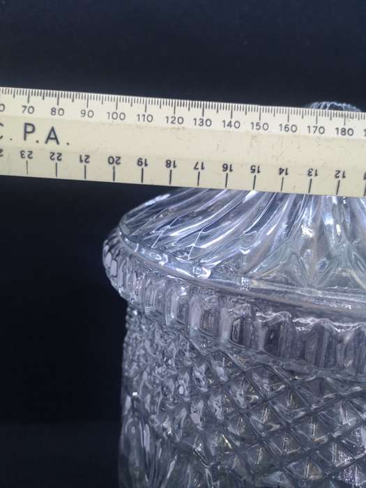 Huge glass light cover