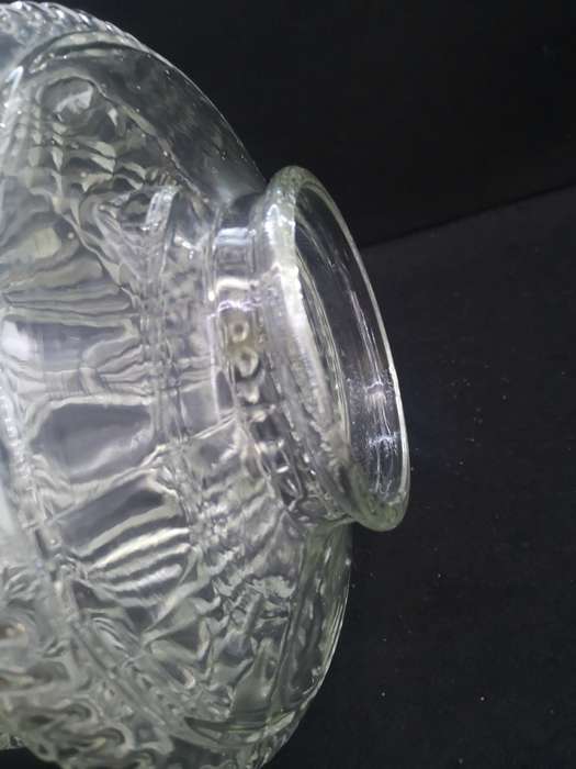 Huge glass light cover