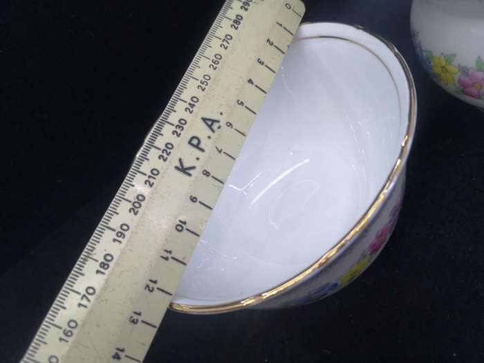 Stunning Vintage Foley milk and sugar
