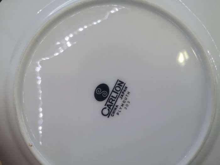 Carlton fine china Japan Plymouth side plate