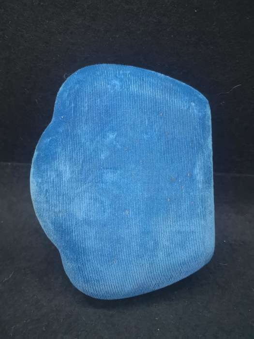 Vintage velvet covered jewelry presentation box