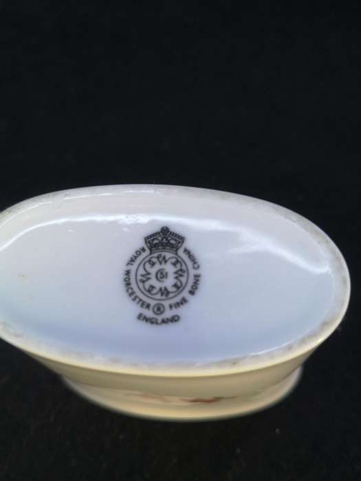 Royal Worcester toothpick holder