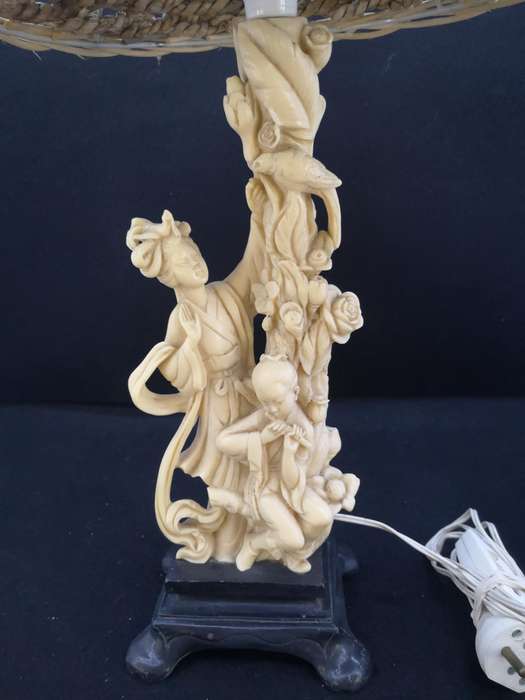 A Santini lamp made in Italy