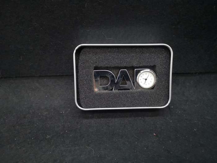 DAD desk clock - untested - from jewelry shop auction