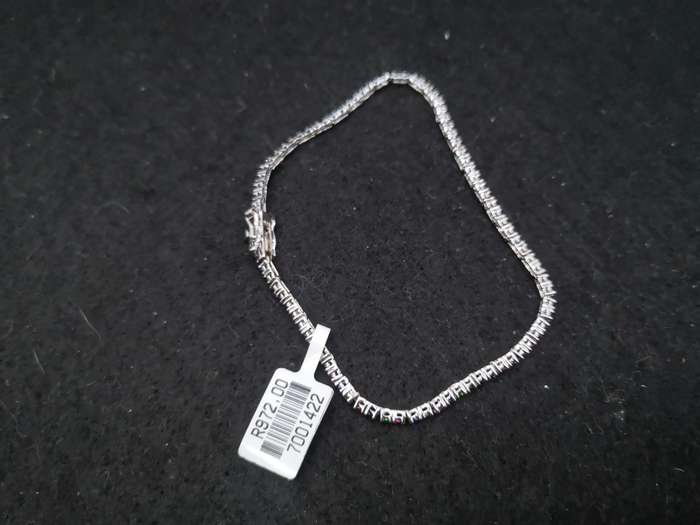 925 Silver rainbow bracelet