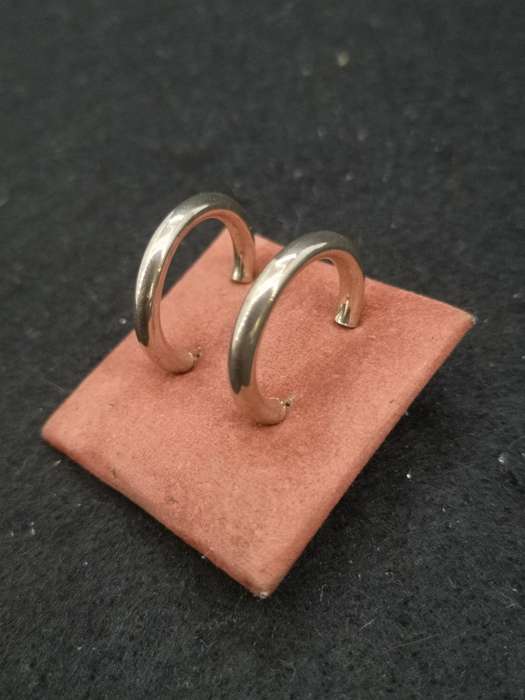 925 Silver earrings hoop