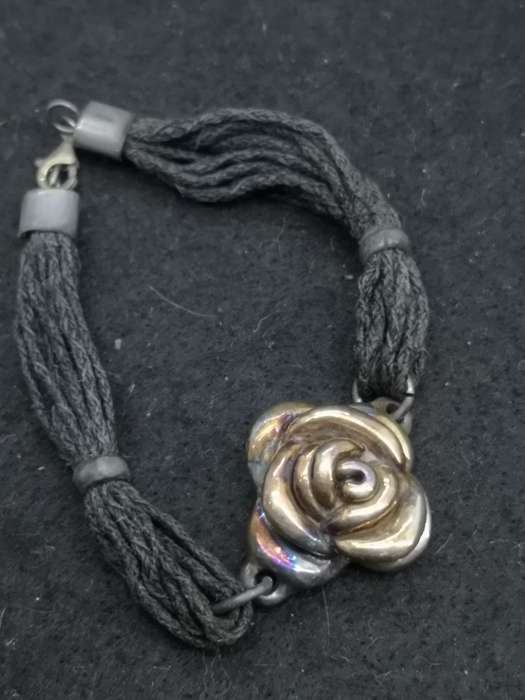 925 Silver rose bracelet
