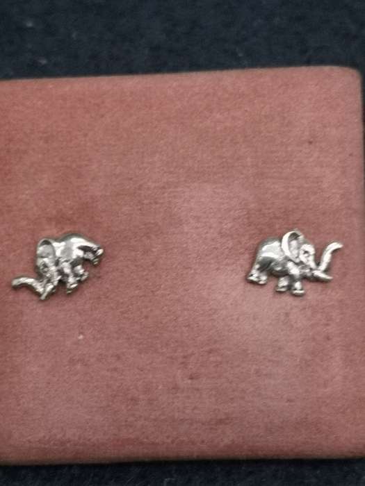 925 Silver earrings elephant