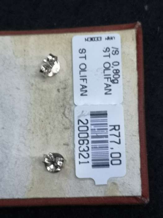 925 Silver earrings elephant