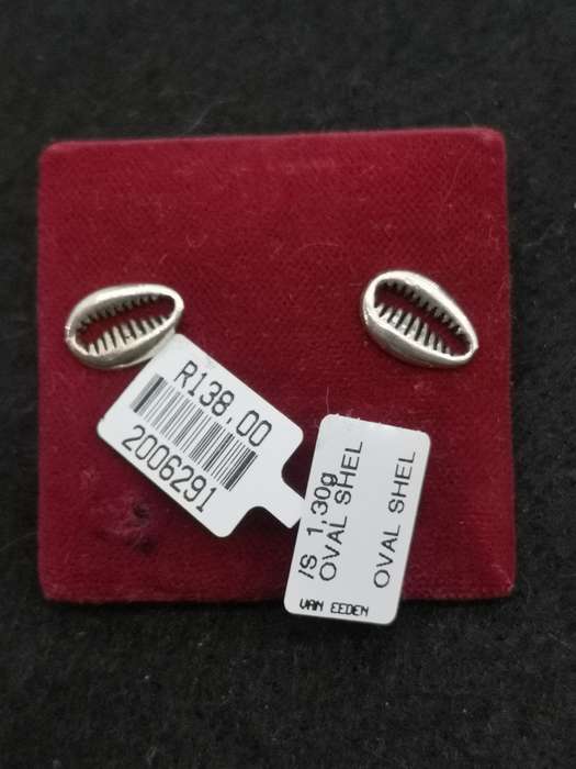 925 Silver earrings shell