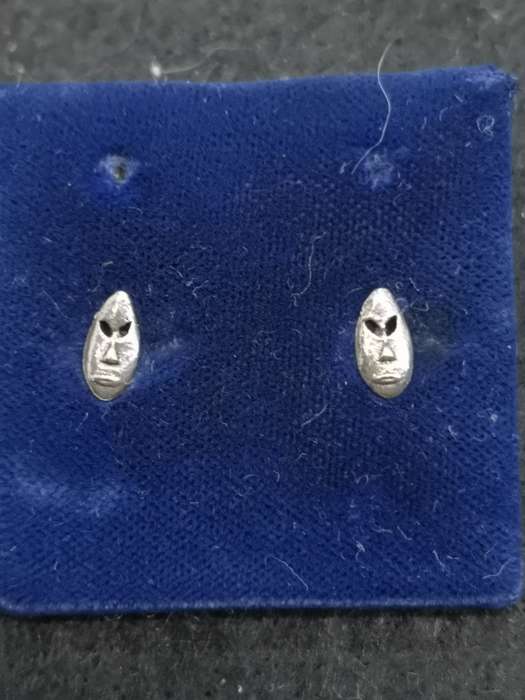 925 Silver earrings masks