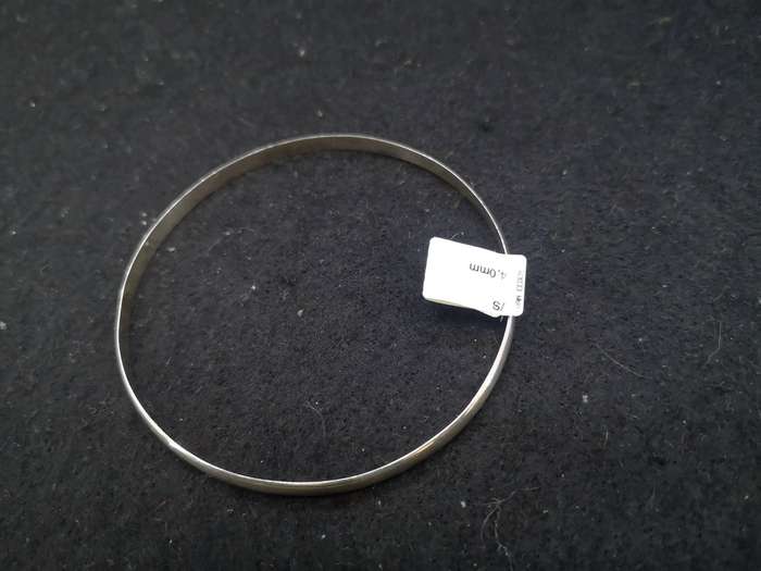 925 Silver 4mm bangle