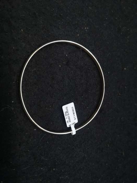 925 Silver 4mm bangle 7.3g
