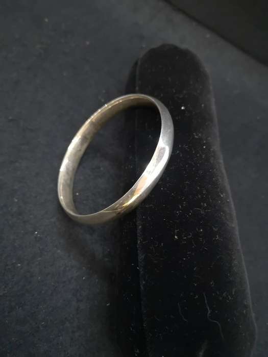 925 Silver thick bangle 18.4g