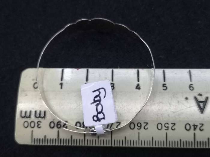 925 Silver adjustable Baby bangle