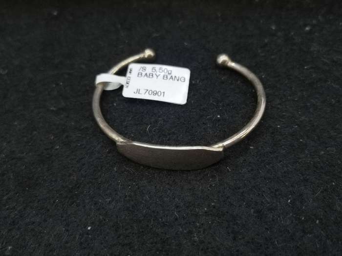 925 Silver open ended Baby bangle 5.5g