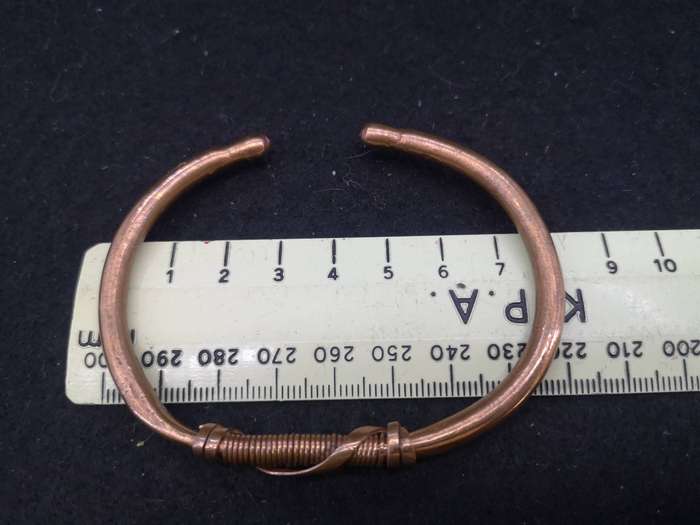 Copper bangle
