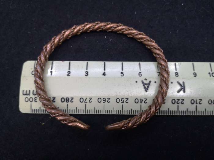 Copper bangle