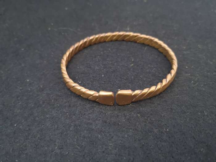 Copper bangle