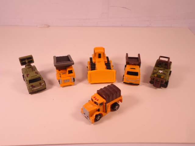 Charm Max - Lot of 6 Construction Trucks
