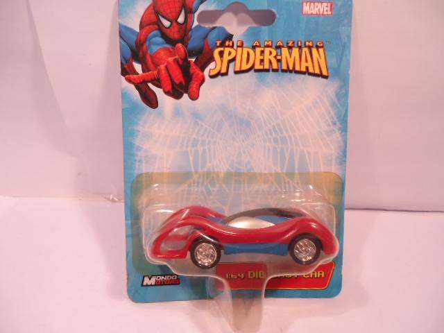 MARVEL - Lot of 6 The Amazing Spiderman Die Cast Cars - 2008