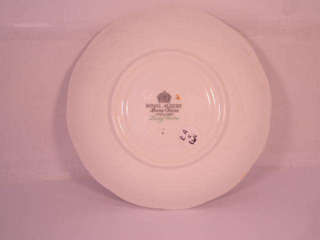 Royal Albert Bone China - 'Lady Clare' - Single Saucer with Stand