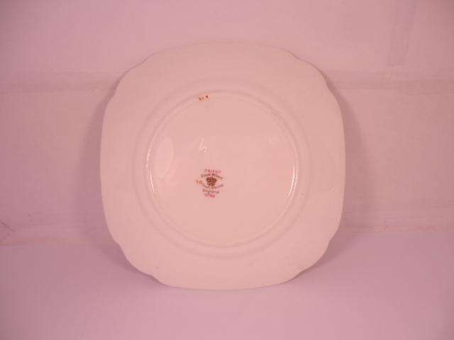 Royal Albert Bone China - 'Orient' - Single Square Side Plate with Stand