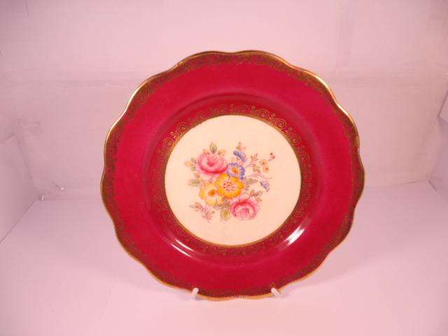 Royal Albert Bone China - 'Lady Carlyle' - Single Round Cake Plate with Stand