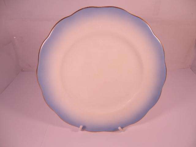 Royal Albert Bone China - 'Rainbow' - Single Round Side/Cake Plate with Stand