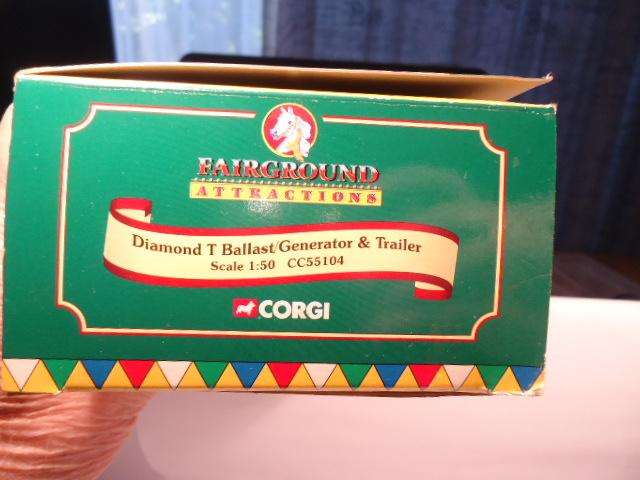 Corgi Classics - `Fairground Collections - Diamond T Ballast/Generator + Trailer - # CC55104