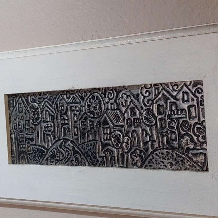 Pewter Artwork 21cm x 11cm