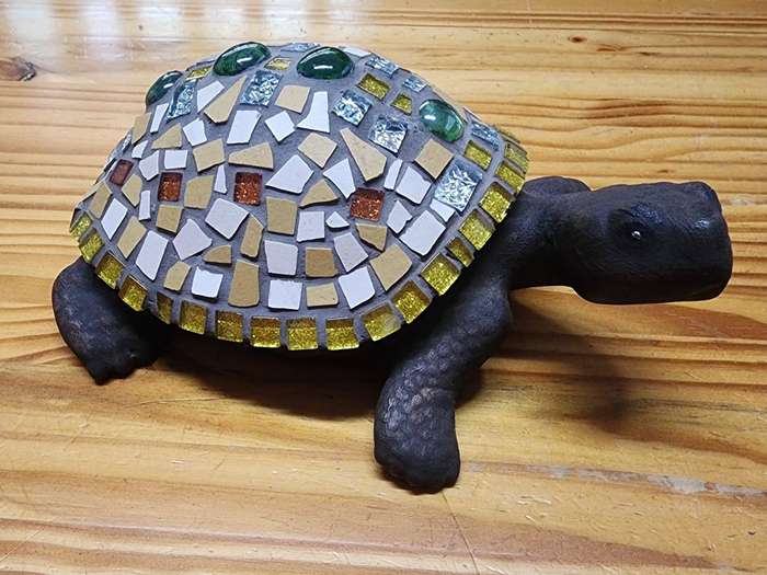 Mosaic Tortoise Ornament