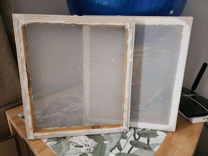 Handmade paper making frames set 34 x 30cm