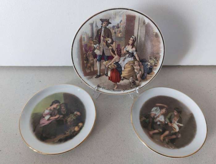 Antique Mini Plates - Lot of 4