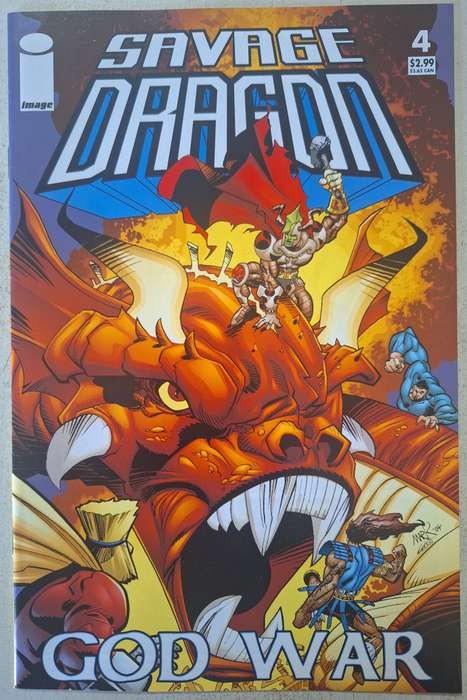 Savage Dragon God War #4 (2005)