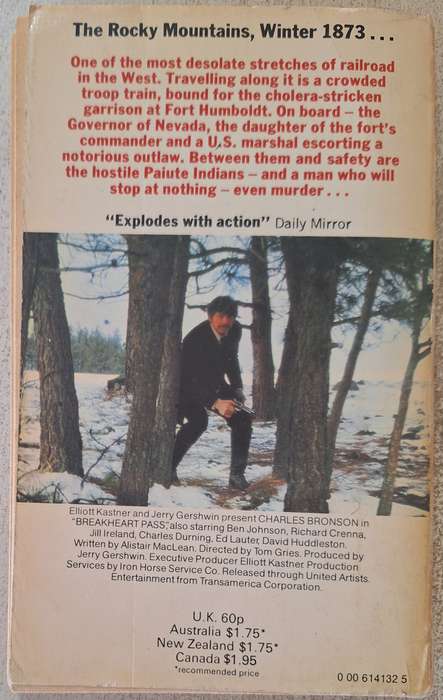 Breakheart Pass by Alistair Maclean